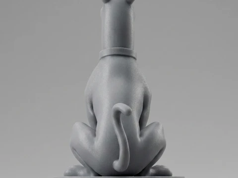 Scooby-Doo 3D Printable Figurine 3Dプリントモデル