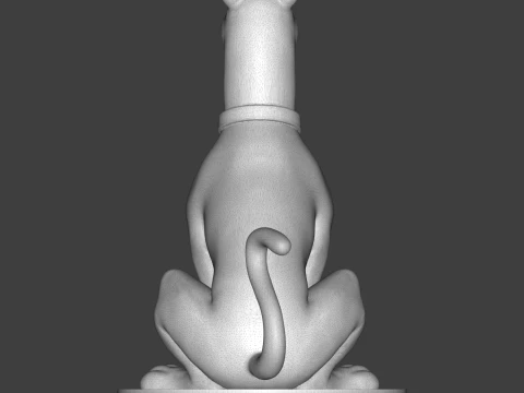 Scooby-Doo 3D Printable Figurine 3Dプリントモデル
