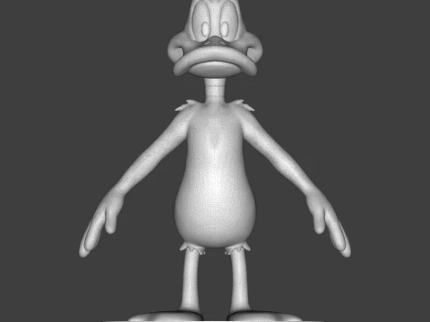 Daffy Duck 3D Printable Figurine 3D Print Model