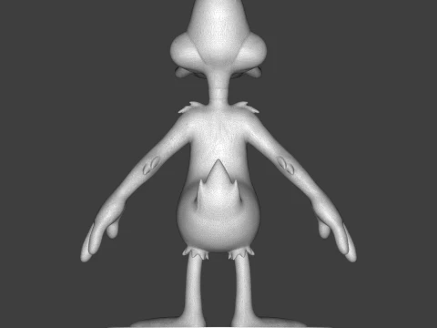 Daffy Duck 3D Printable Figurine 3D Print Model