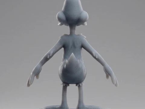 Daffy Duck 3D Printable Figurine 3D Print Model