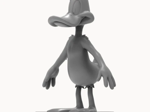 Daffy Duck 3D Printable Figurine 3D Print Model
