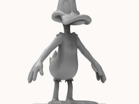 Daffy Duck 3D Printable Figurine 3D Print Model