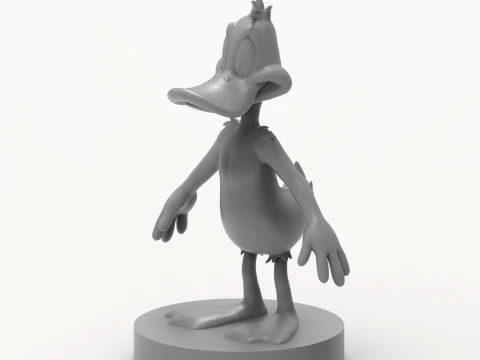 Daffy Duck 3D Printable Figurine 3D Print Model