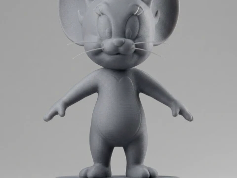Jerry Mouse 3D Printable Figurine 3D printmodel