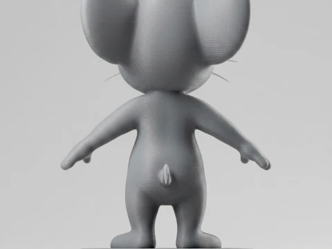 Jerry Mouse 3D Printable Figurine 3D printmodel