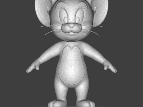 Jerry Mouse 3D Printable Figurine 3D printmodel