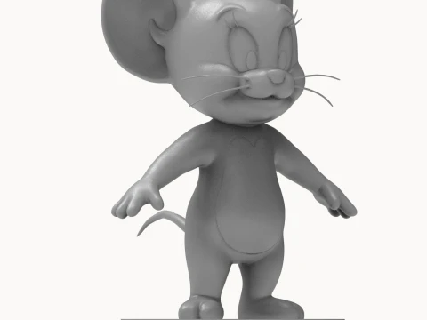 Jerry Mouse 3D Printable Figurine 3D printmodel