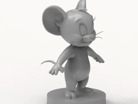Jerry Mouse 3D Printable Figurine 3D printmodel