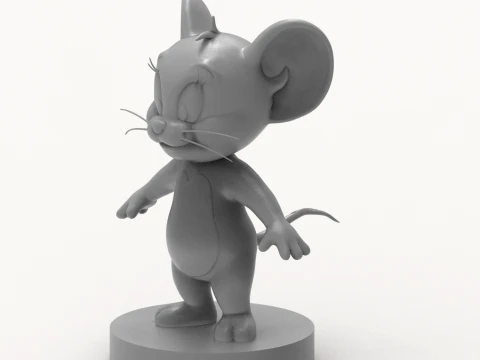 Jerry Mouse 3D Printable Figurine 3D printmodel