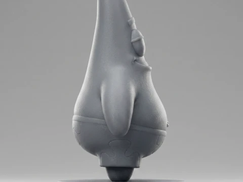 Patrick Star 3D Printable Figurine 3D Print Model