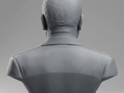 Georgy Zhukov 3D Printable Bust 3D Print Model