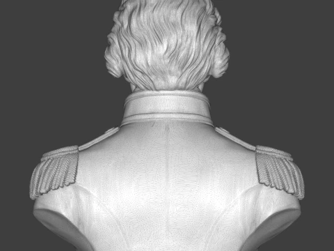 Horatio Nelson 3D Printable Bust 3D Print Model