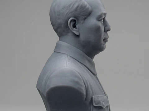 Vo Nguyen Giap 3D Printable Bust 3D Print Model