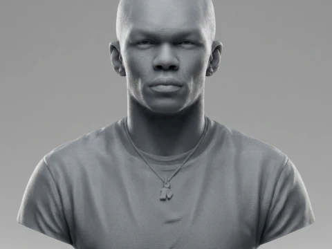 Israel Adesanya 3D Printable Bust 3D Print Model