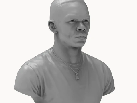 Israel Adesanya 3D Printable Bust 3D Print Model