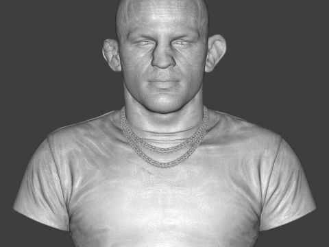 Dustin Poirier 3D Printable Bust 3D Print Model