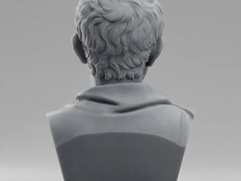 Augustus First Roman Emperor 3D Printable Bust 3D Print Model