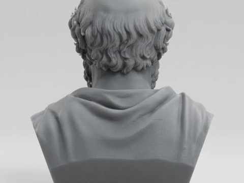 Eratosthenes 3D Printable Bust 3D Print Model