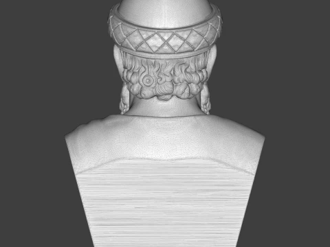 Hammurabi Babylonian King 3D Printable Bust 3D Print Model