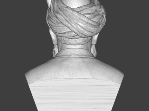 Omar Khayyam Persian Polymath 3D Printable Bust 3D Print Model