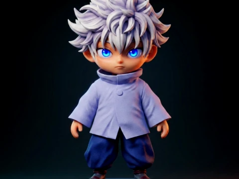 Killua Zoldyck 3D Print Model Model do druku 3D
