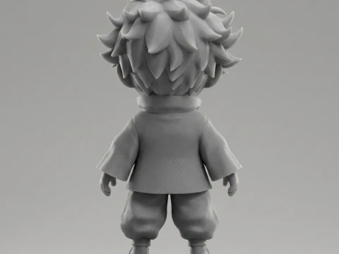Killua Zoldyck 3D Print Model 3D 프린트 모델