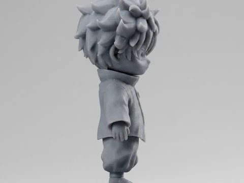 Killua Zoldyck 3D Print Model 3D 프린트 모델