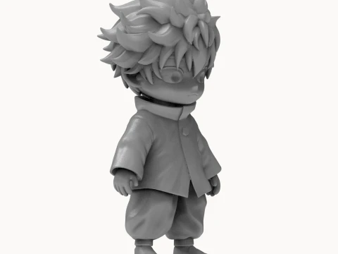 Killua Zoldyck 3D Print Model 3D 프린트 모델