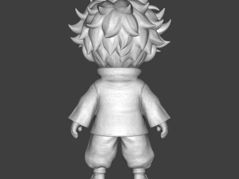 Killua Zoldyck 3D Print Model 3D 프린트 모델