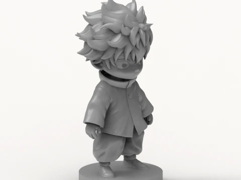 Killua Zoldyck 3D Print Model 3D 프린트 모델