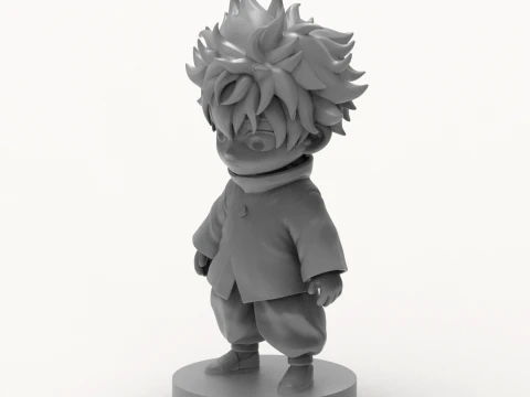Killua Zoldyck 3D Print Model 3D 프린트 모델