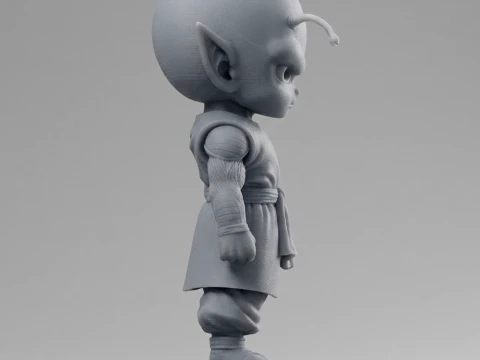 Piccolo Chibi Fan Art Sculpture Anime 3D print model 3D Print Model