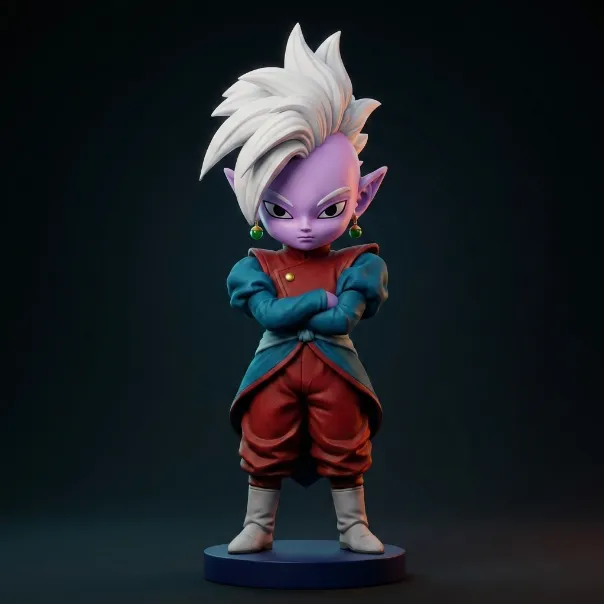 Supreme Kai Dragon Ball 3D Print 3D Print Model .c4d .max .obj .3ds .fbx .stl .blend 