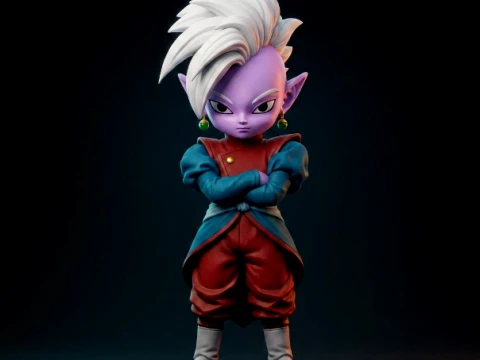 Supreme Kai Dragon Ball 3D Print Model do druku 3D