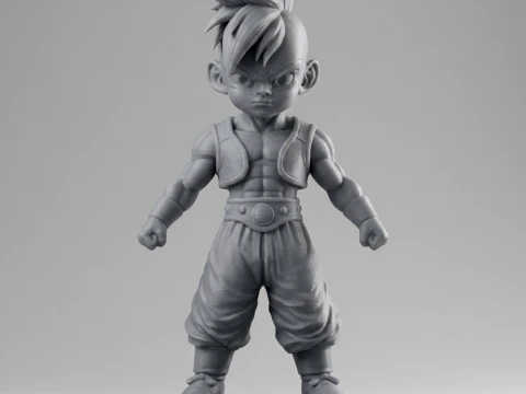 Uub Dragon Ball Z 3D Print Model 3D Print Model