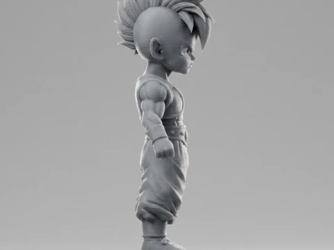 Uub Dragon Ball Z 3D Print Model 3D Print Model