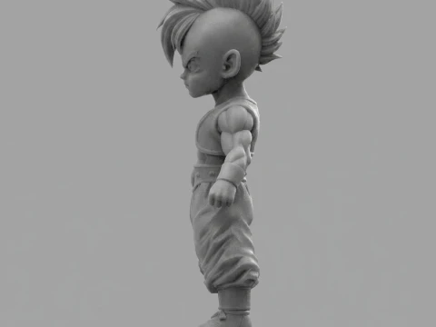 Uub Dragon Ball Z 3D Print Model 3D Print Model
