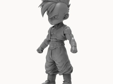 Uub Dragon Ball Z 3D Print Model 3D Print Model