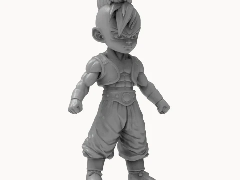 Uub Dragon Ball Z 3D Print Model 3D Print Model