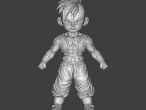 Uub Dragon Ball Z 3D Print Model 3D Print Model