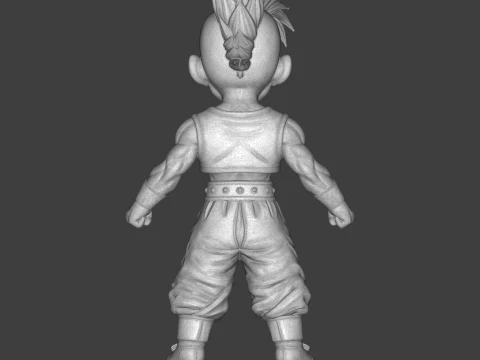 Uub Dragon Ball Z 3D Print Model 3D Print Model
