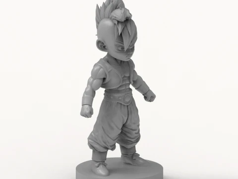 Uub Dragon Ball Z 3D Print Model 3D Print Model