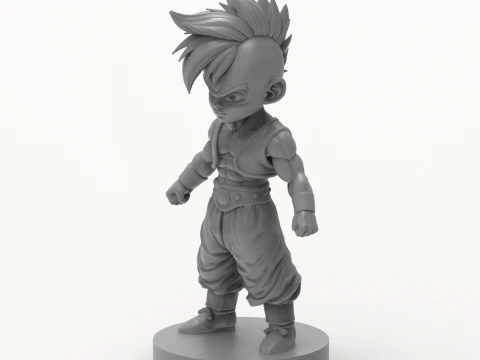Uub Dragon Ball Z 3D Print Model 3D Print Model