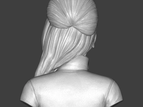Amy Winehouse 3D Printable Bust 3D Print Model