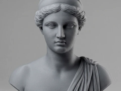 Aphrodite Goddess Bust 3D Print Model 3D Print Model