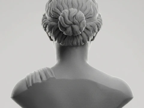 Aphrodite Goddess Bust 3D Print Model 3D Print Model