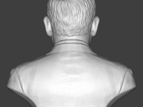 Benjamin Netanyahu 3D Printable Bust 3D Print Model