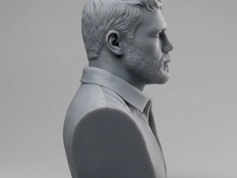 Canelo Alvarez 3D Printable Bust 3D Print Model