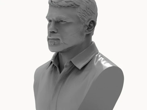 Canelo Alvarez 3D Printable Bust 3D Print Model